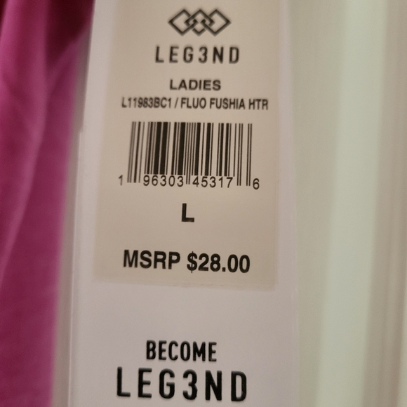 NWT Fuschia Pink Legend top Large - Picture 3 of 4